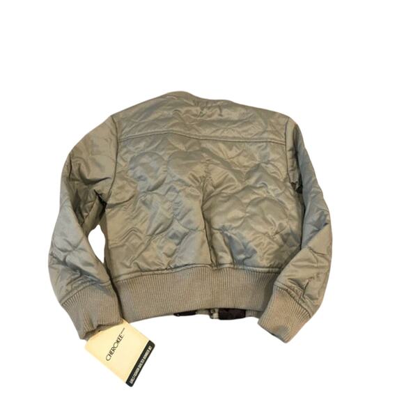 Girl's Quilted Bomber Jacket Girls XS - Picture 2 of 5